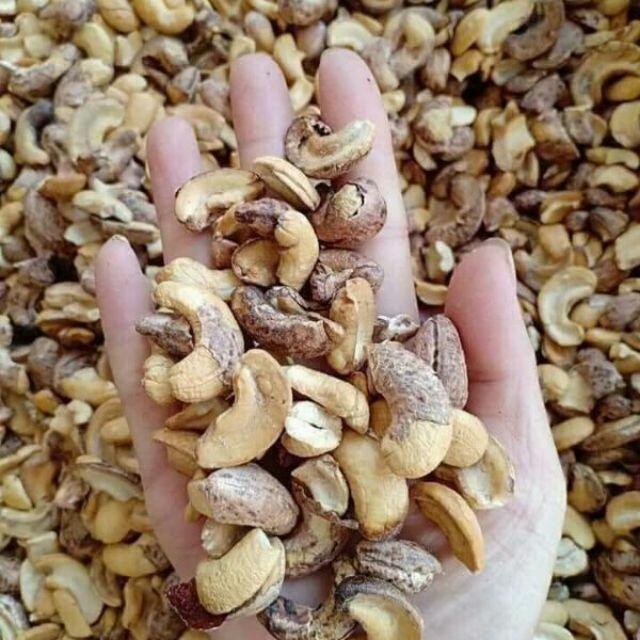 1KG HẠT ĐIỀU RANG MUỐI VỠ ĐÔI