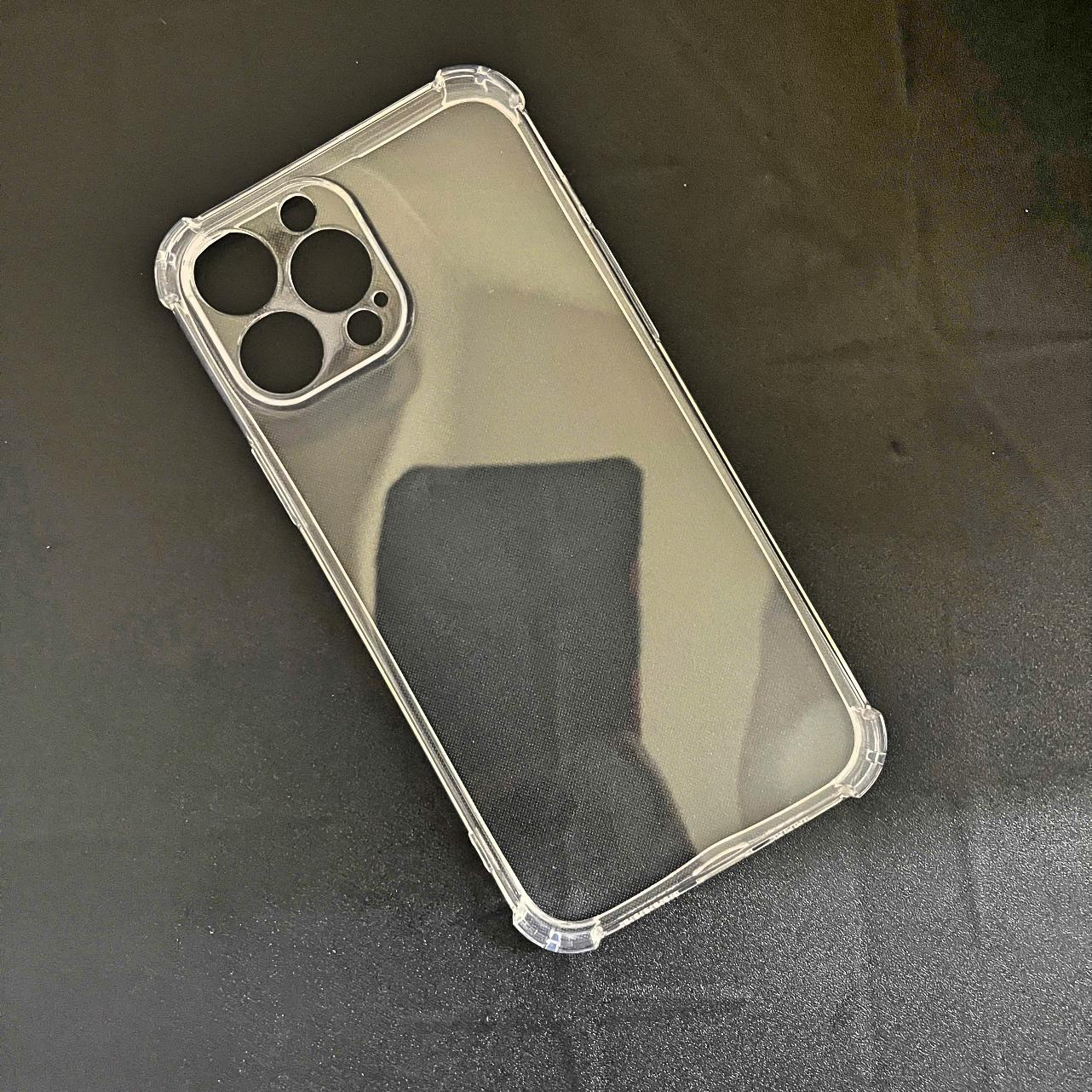 Ốp lưng iPhone 13 Pro Max dẻo Trong suốt Chống sốc