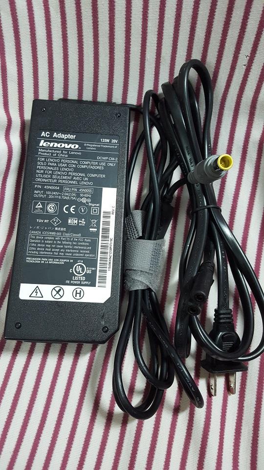 [HCM]Adapter sạc laptop Lenovo 135w (20v-675A)  Sạc zin laptop W510  sạc lenovo 135w