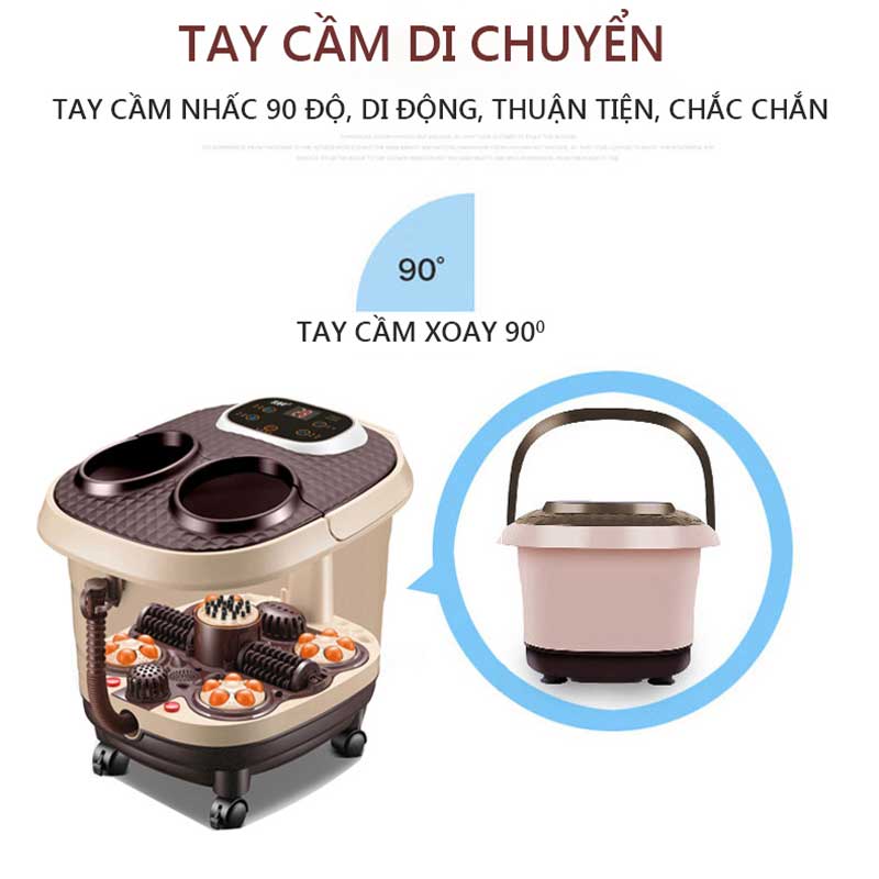 [HCM]Máy massage chân tự động chân máy massage nhiệt