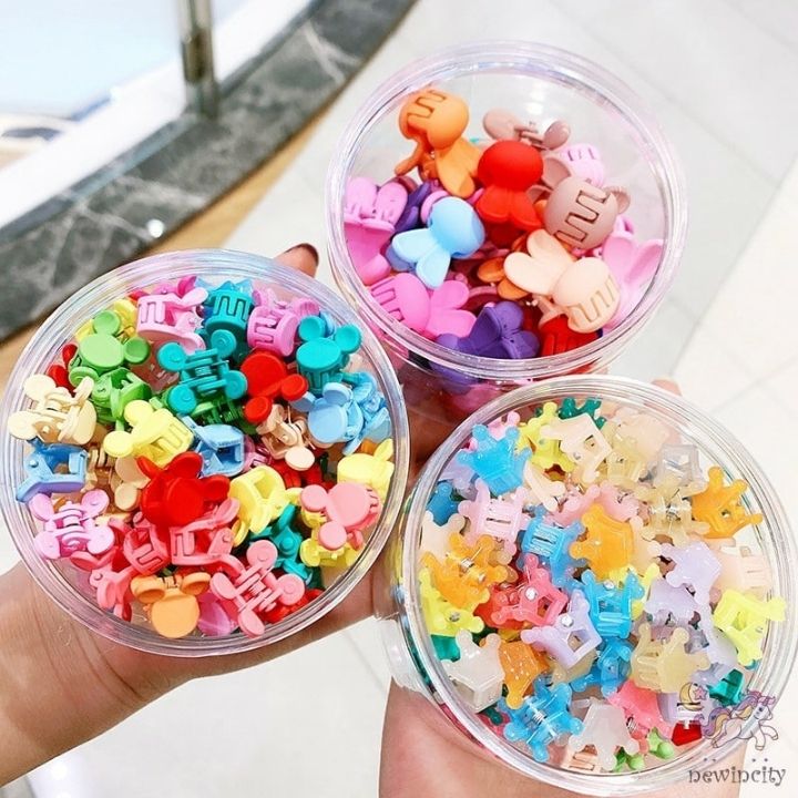 Combo 20 Kẹp Tóc Mini Dễ Thương Cute Cho Bé Gái