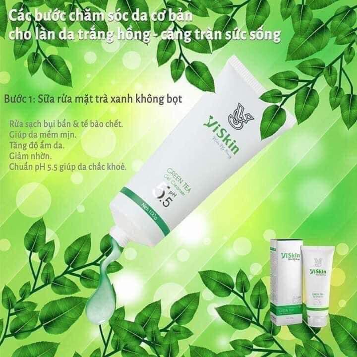 SỮA RỬA MẶT TRÀ XANH VISKIN - pH5.5