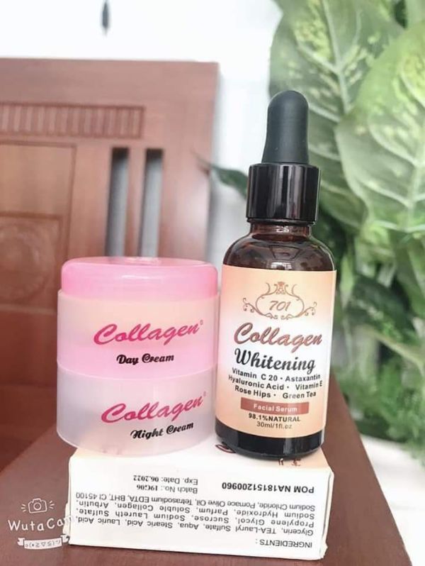 COMBO 4 MÓN COLLAGEN PLUS VIT E