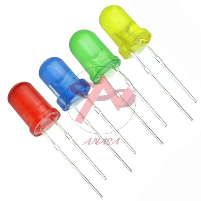 Combo 10 led phủ màu phi 5