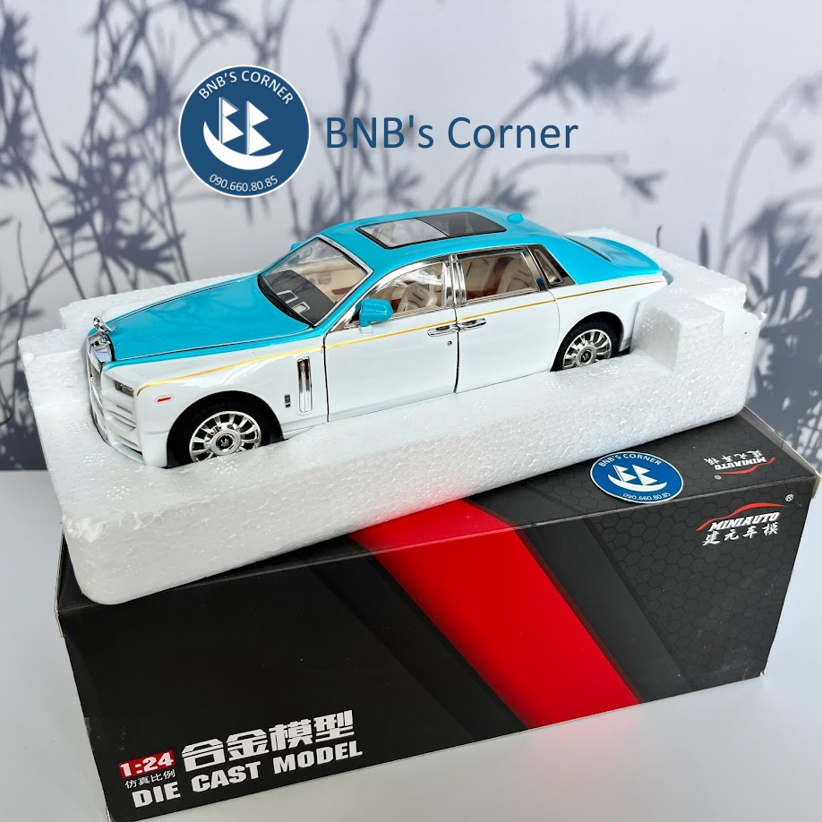 [BNB's Corner] Mô hình xe 1:24 Phantom Mansory hãng MiniAuto