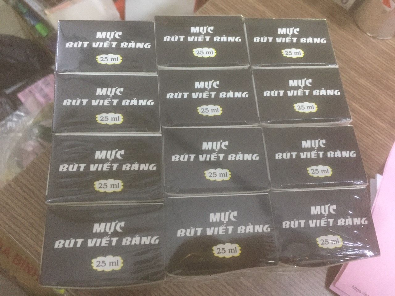 Mực bút lông bảng Hanson MLB-001 25ml (1 CHAI)