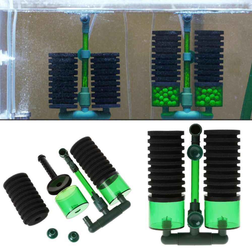 LỌC BIO ĐÔI QANVEE QS-100A/200A ( CÓ NGĂN CHỨA VẬT LIỆU LỌC )