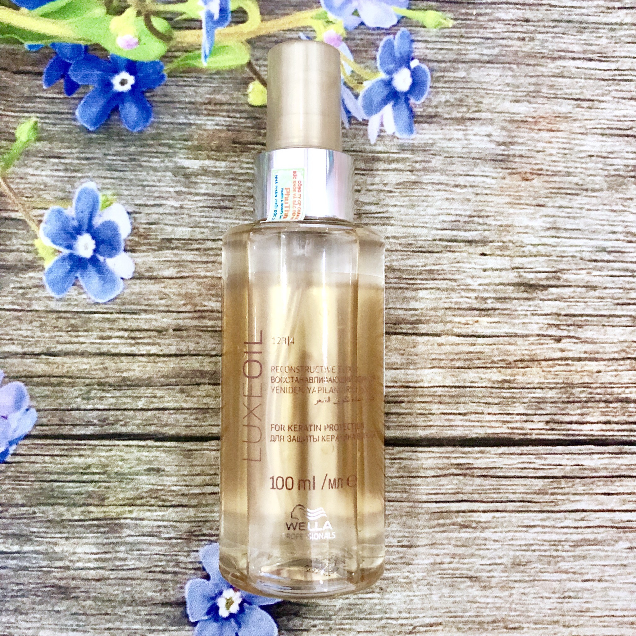 Dầu dưỡng tóc Wella SP Luxeoil Reconstructive Elixir 100ml