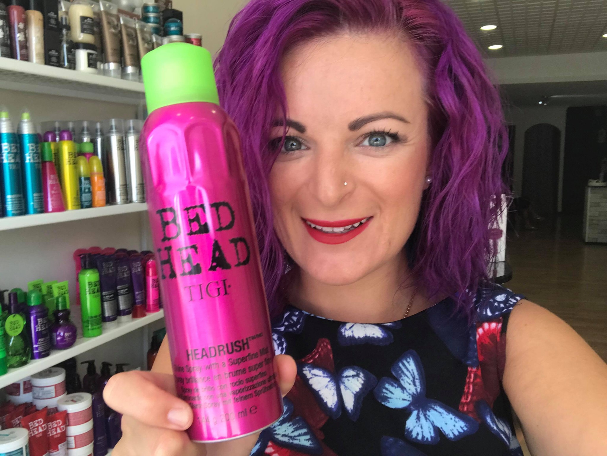 [HCM]Xịt siêu bóng Headrush Shine Adrenaline Tigi Bed Head 200ml