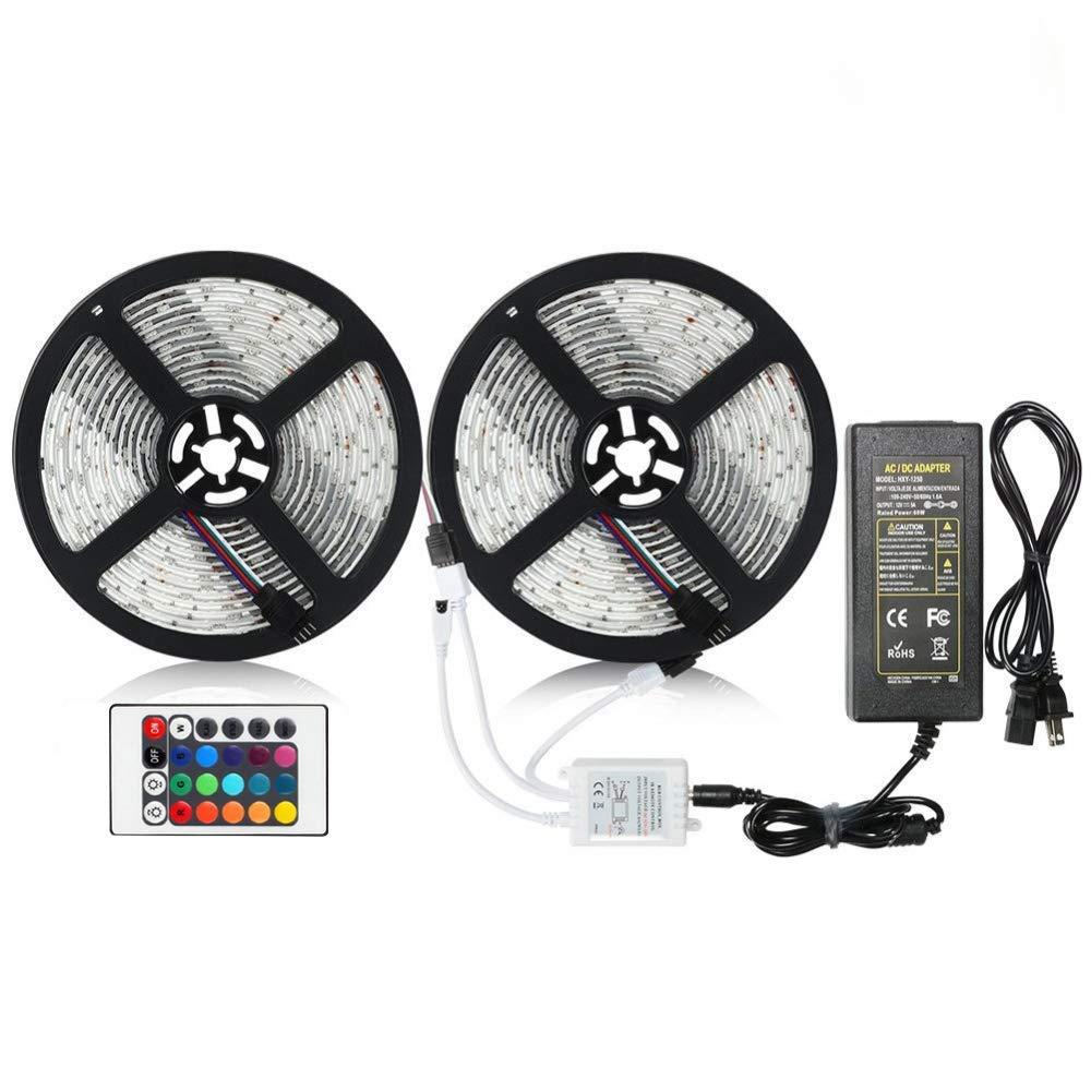 Bộ cuộn đèn Led dây 10m đổi màu RGB SMD5050 (Chụi nước)