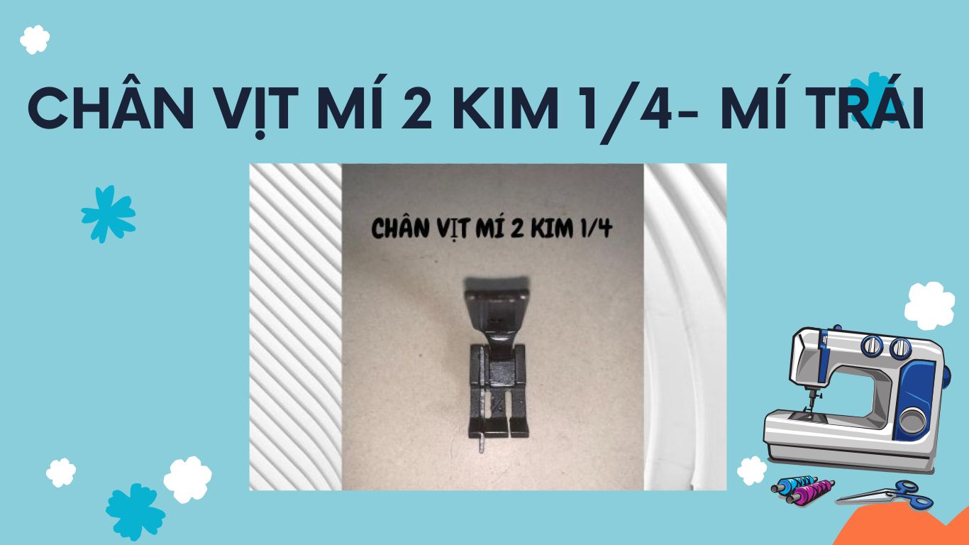 CHÂN VỊT MÍ 2 KIM 1/4- MÍ TRÁI