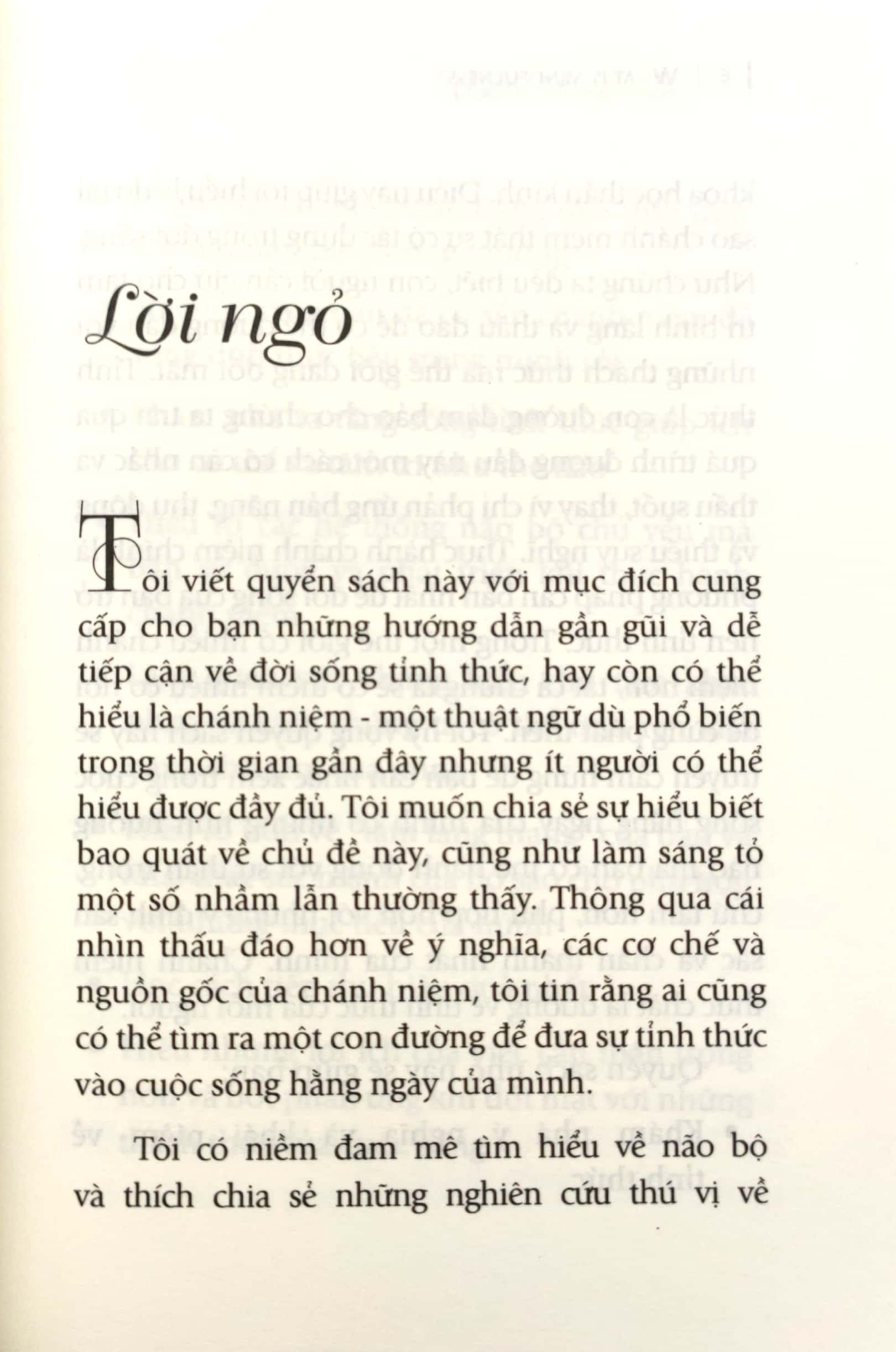Sách Fahasa - Đường Về Tỉnh Thức - What Is Mindfulness?