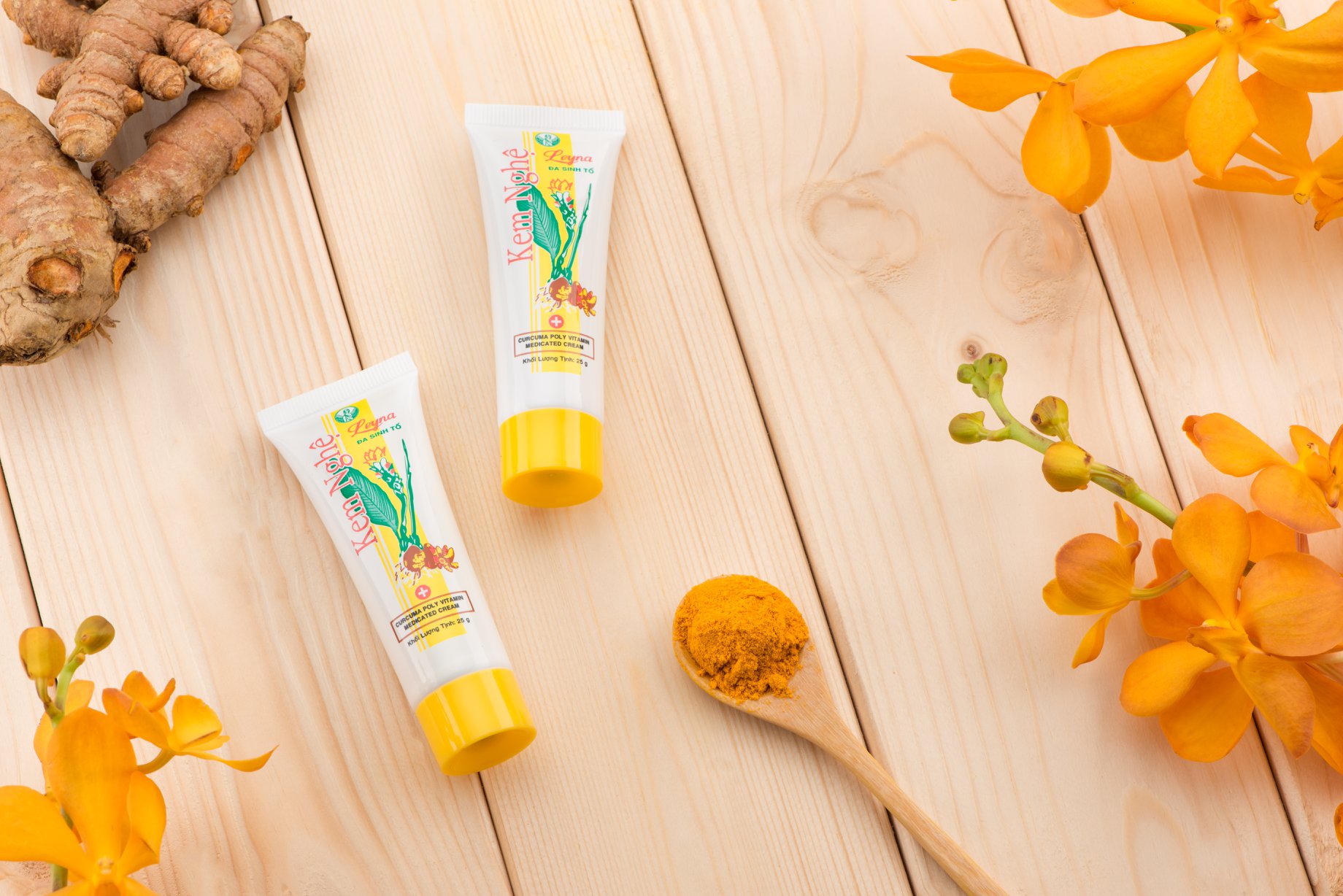 Kem nghệ Thorakao Leyna 25g