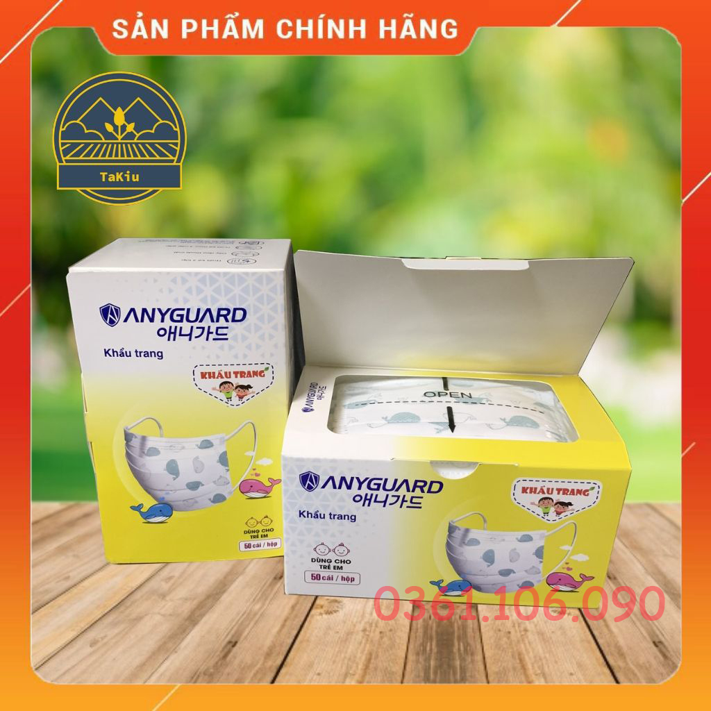 Khẩu Trang Trẻ Em ANYGUARD Hàn Quốc