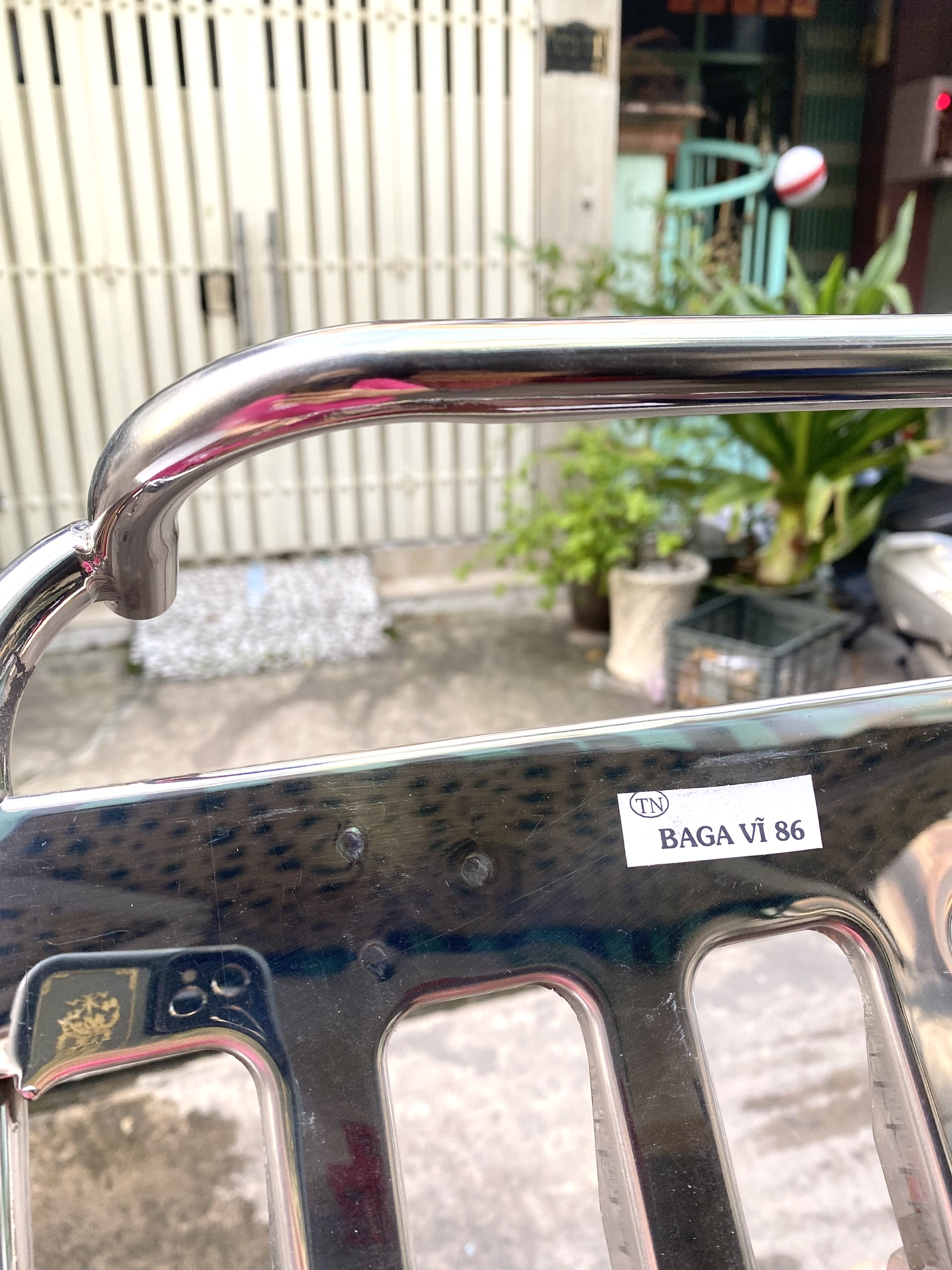 BAGA YÊN SAU CUB 86 INOX