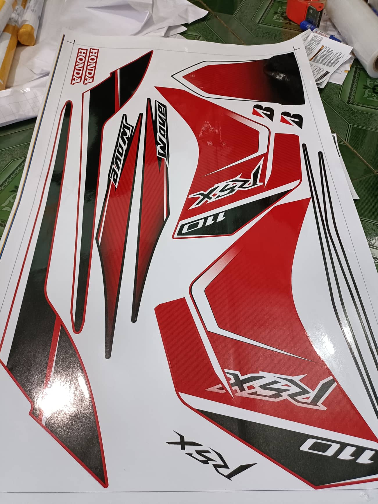 tem rời wave rsx 2013 đỏ