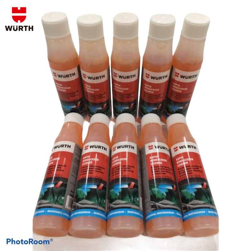 10 chai nước rửa kính lái oto