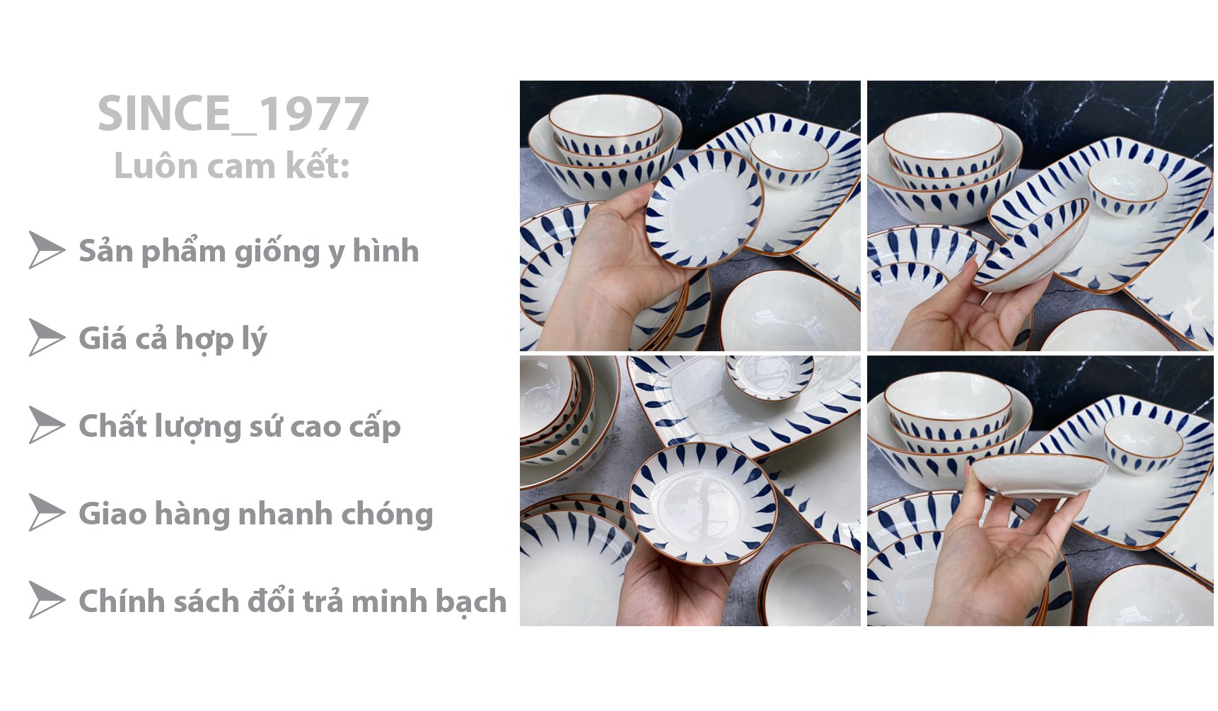 ĐĨA TIÊU 4D116 SỨ BÁT BẢO CAO CẤP, sINCE_1977