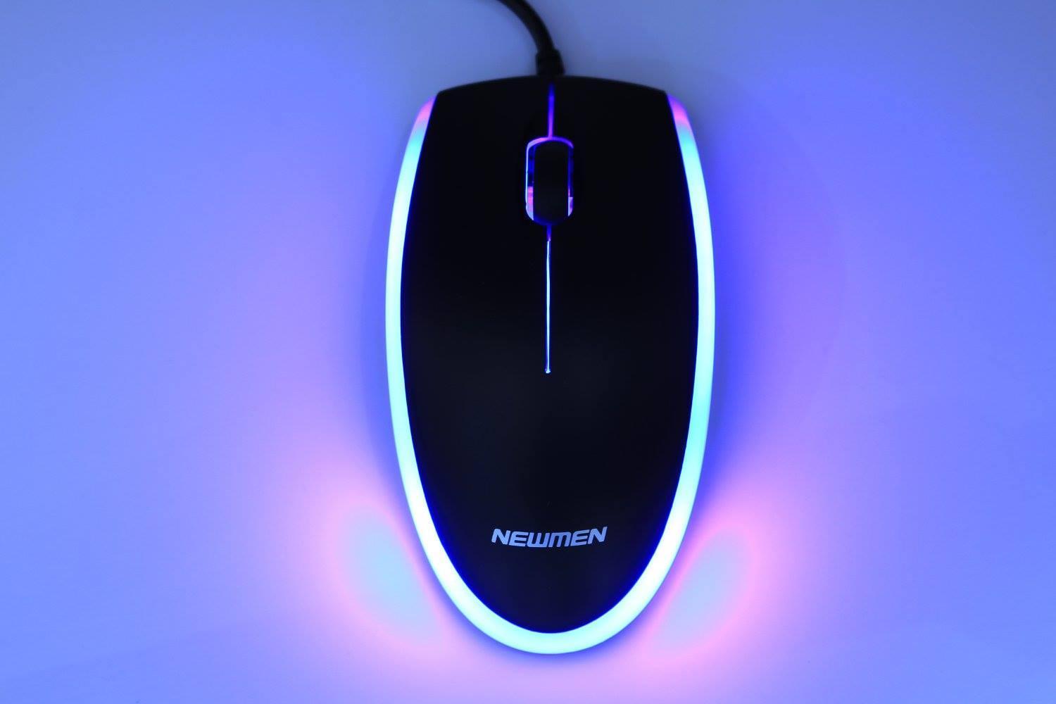 Chuột có dây newmen n107 plus- hàng chính hãng