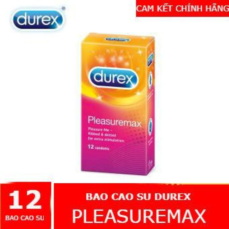 Bao Cao Su Gân Gai Durex Pleasuremax 12 Condoms nhập khẩu