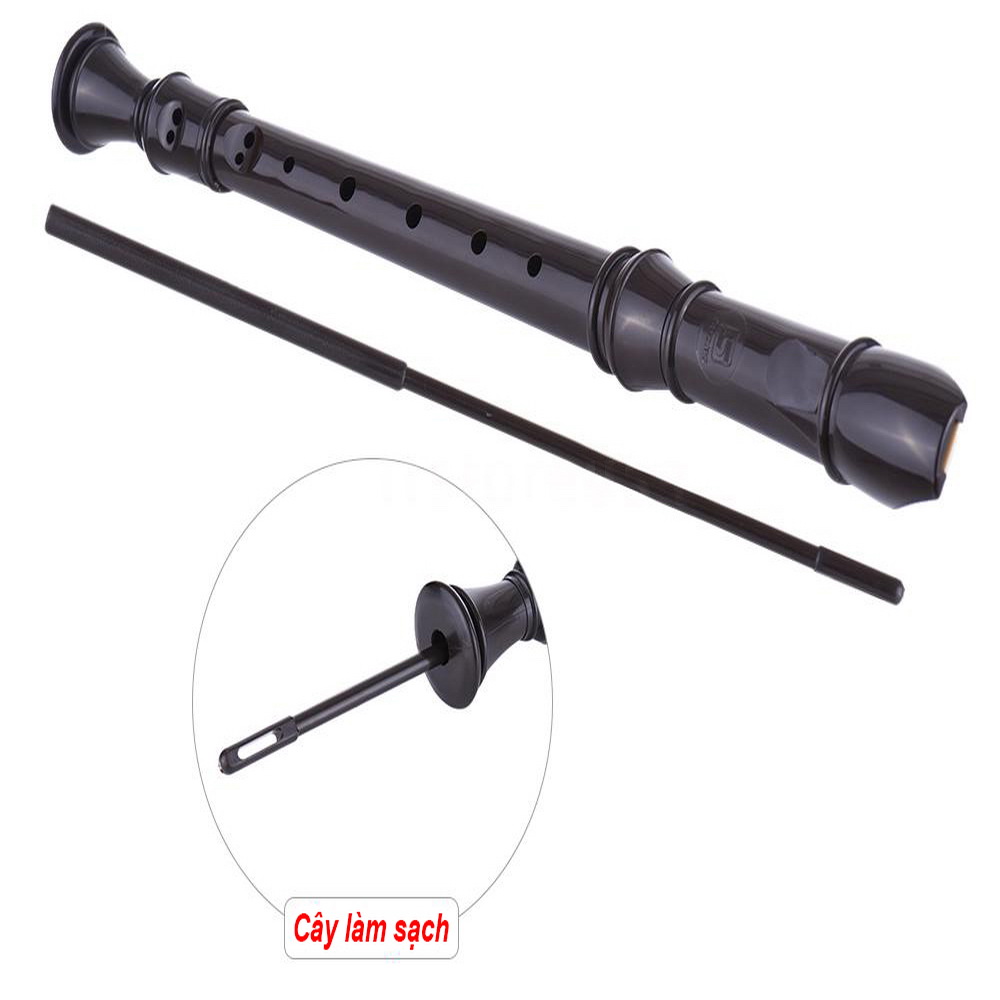 Sáo Suzuki Recorder Soprano SRG-405 key G (Đen)