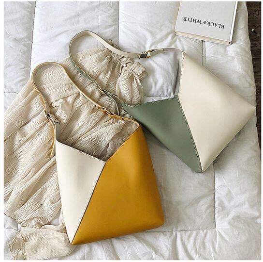 Túi da Cut - Out Bag phong cách Hàn trẻ trung