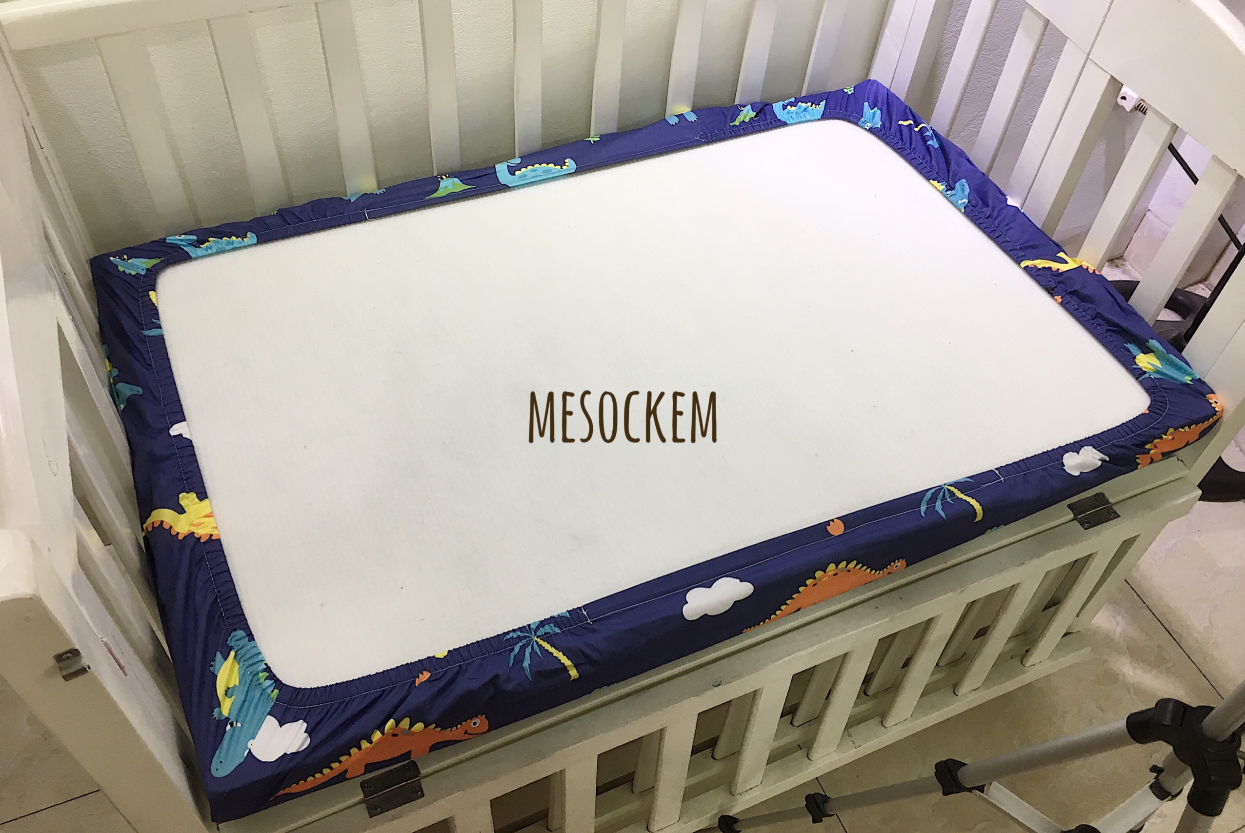 Ga cũi bo chun bọc đệm 100% COTTON cho bé (update hơn 40 mẫu)