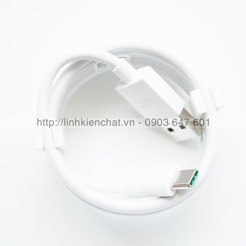 Dây Cáp Sạc Nhanh Oppo A74 Type-C - Hàng nhập Khẩu (Xanh)