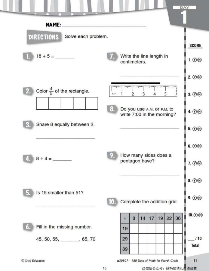 [Trọn Bộ] 180 Days of Math – (Grade 1-4)  [Trọn Bộ] 180 Days of Math