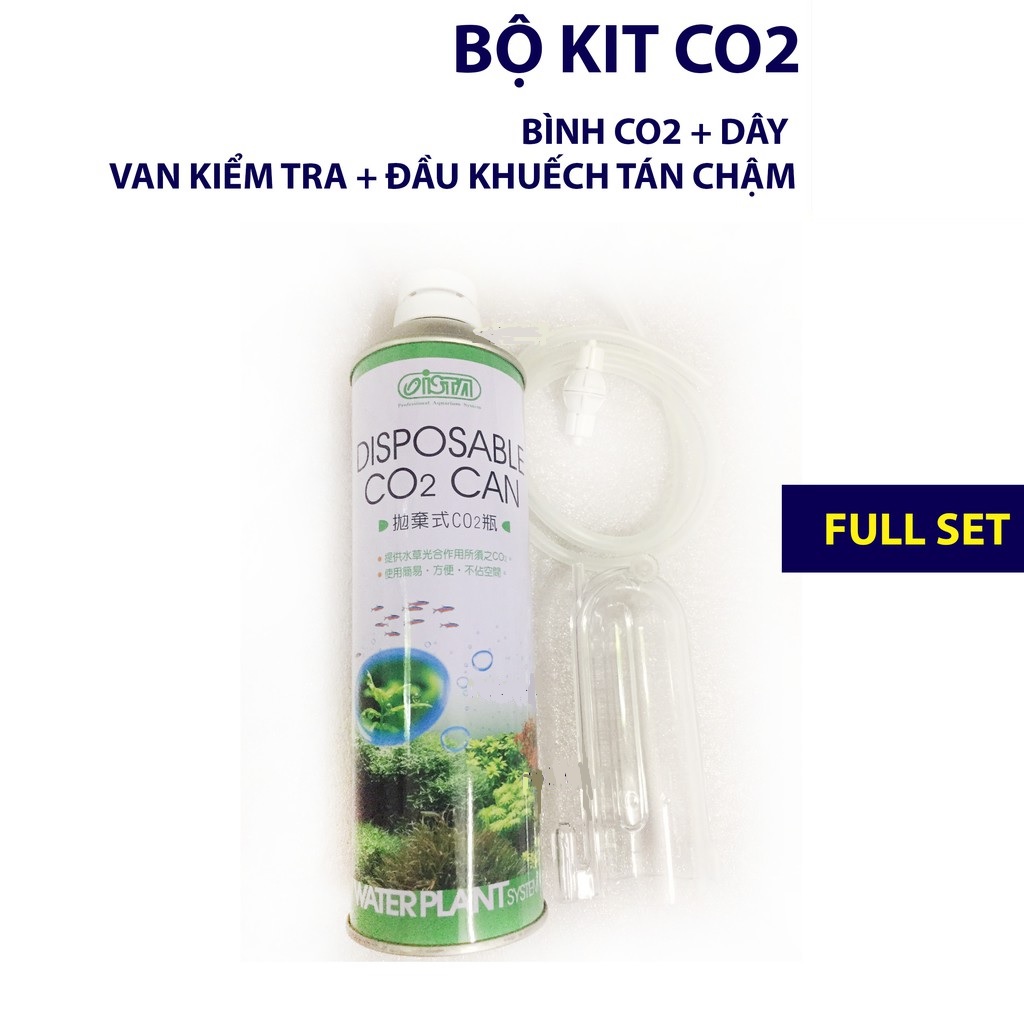 [Nhập RS0822 giảm 30k cho đơn 99k]Bộ kit CO2 xịt Ista