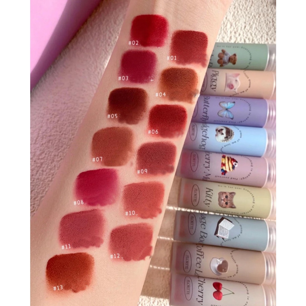 [FLORTTE] Son kem lì Flortte Fruit Lip Mud