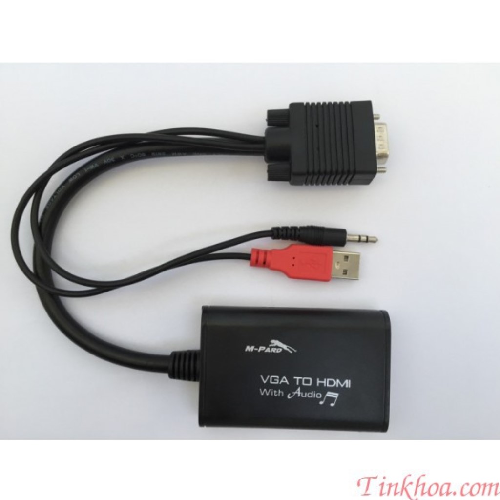 Cáp VGA Có AUDIO Ra HDMI M-PARD MD008