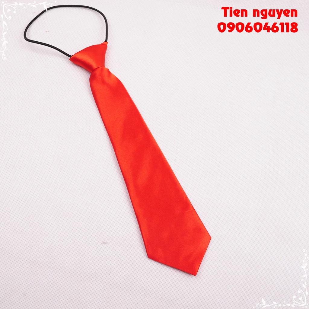Cà vạt trẻ em - cavat thắt sẵn 6*26cm