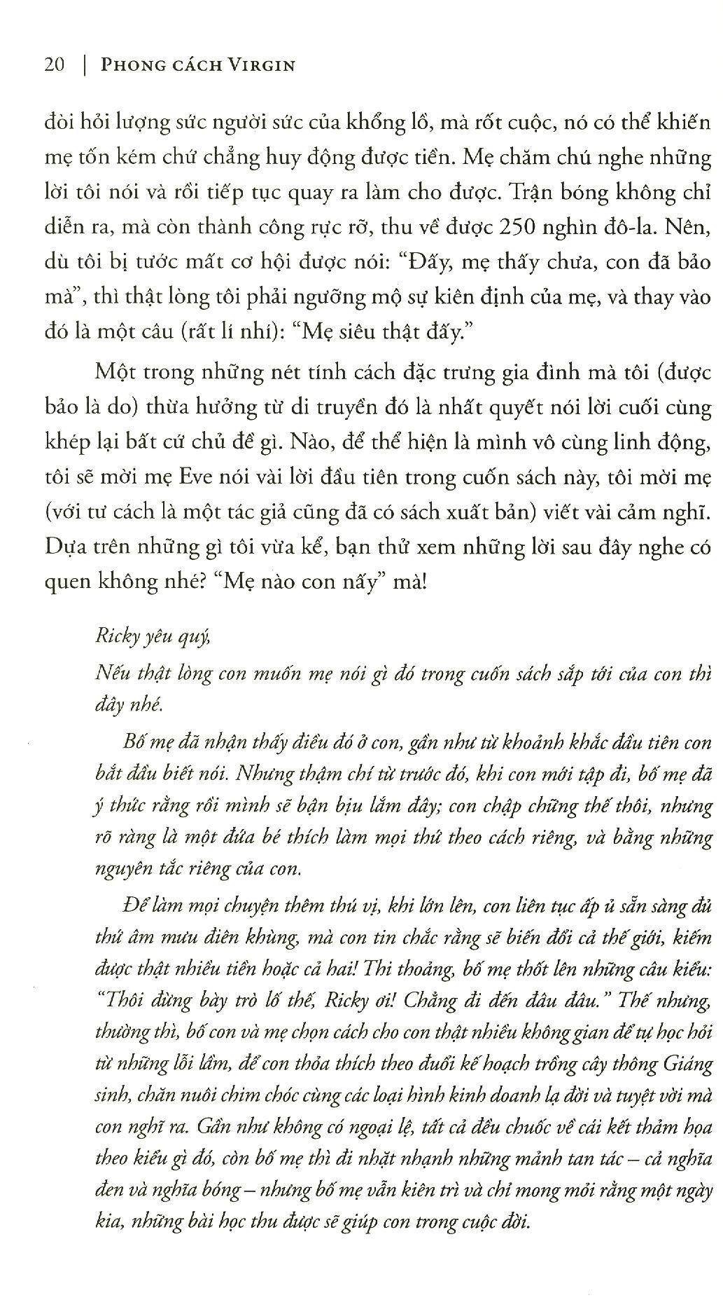 Sách - Phong cách Virgin
