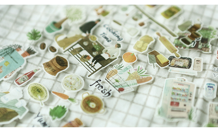 [HCM]Sticker Dễ Thương trang trí planner scrapbook