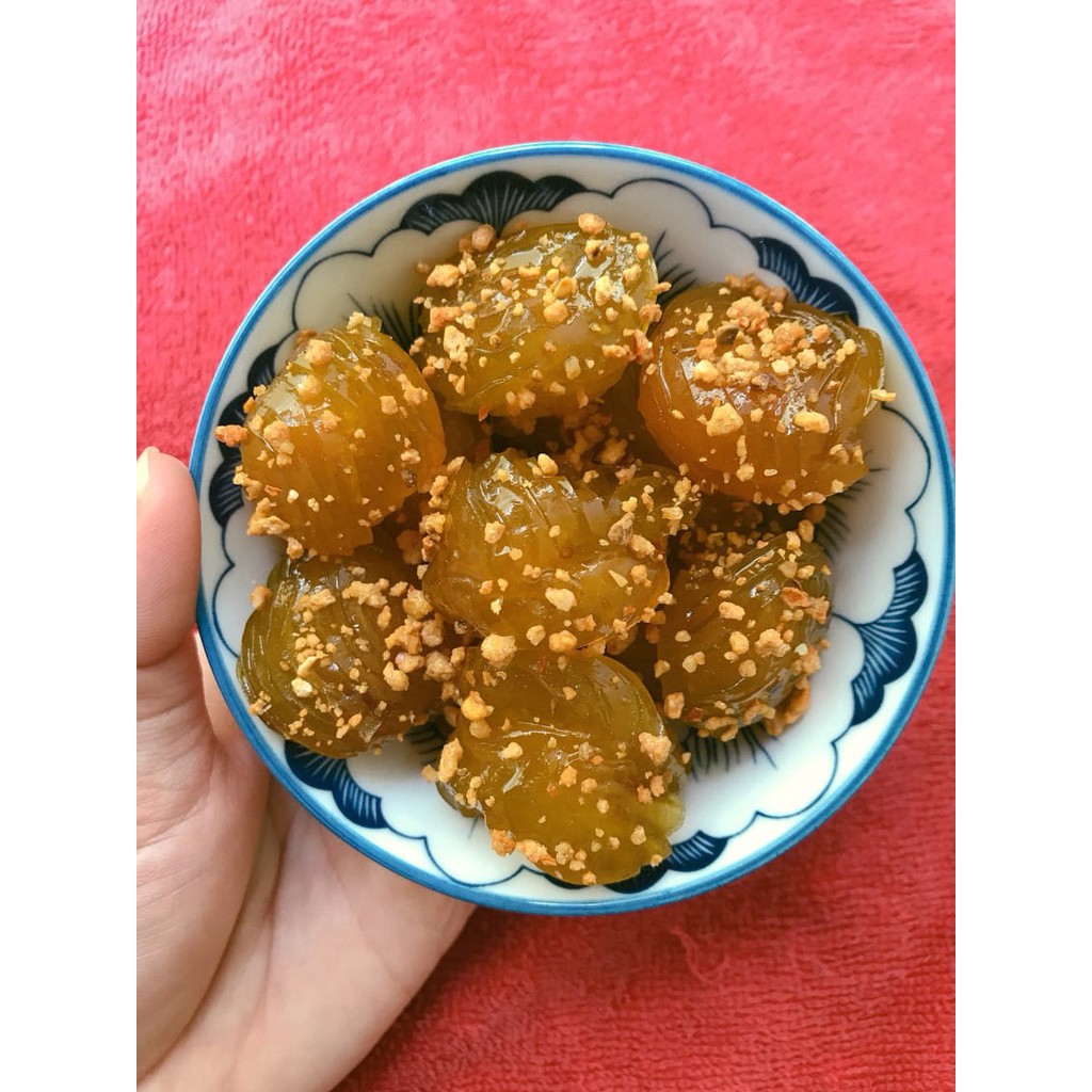 Mứt mận hà nội lắc muối tôm - ngon mê ly 100g