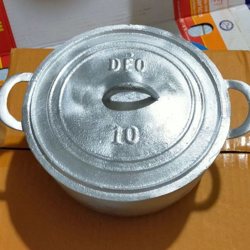 nồi gang đúc thủ công số 10 dk21cm
