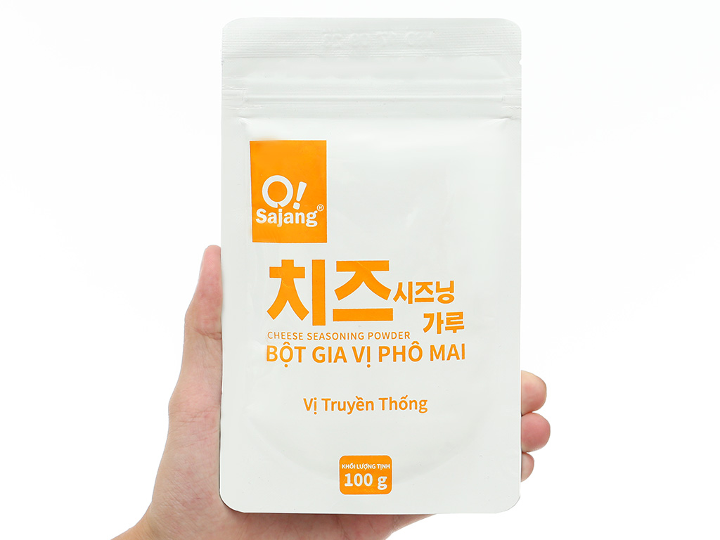 Bột phô mai lắc sajang hàn quốc 100g và 250g