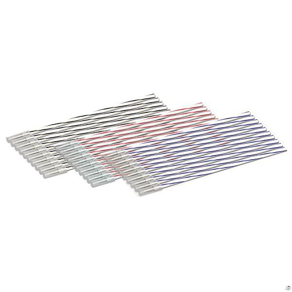 Combo 100 ruột bút bi thiên long bpr-06- dùng cho bút tl-027- xanh/ đỏ/ đen