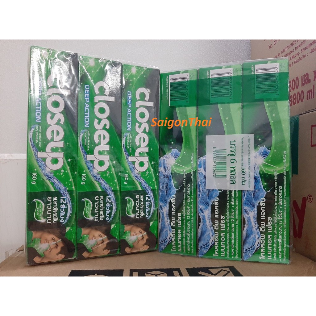 [HCM]Kem đánh răng CloseUp 160gr Thái Lan