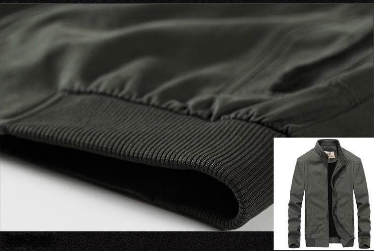 Áo khoác kaki nam cổ đứng cao cấp