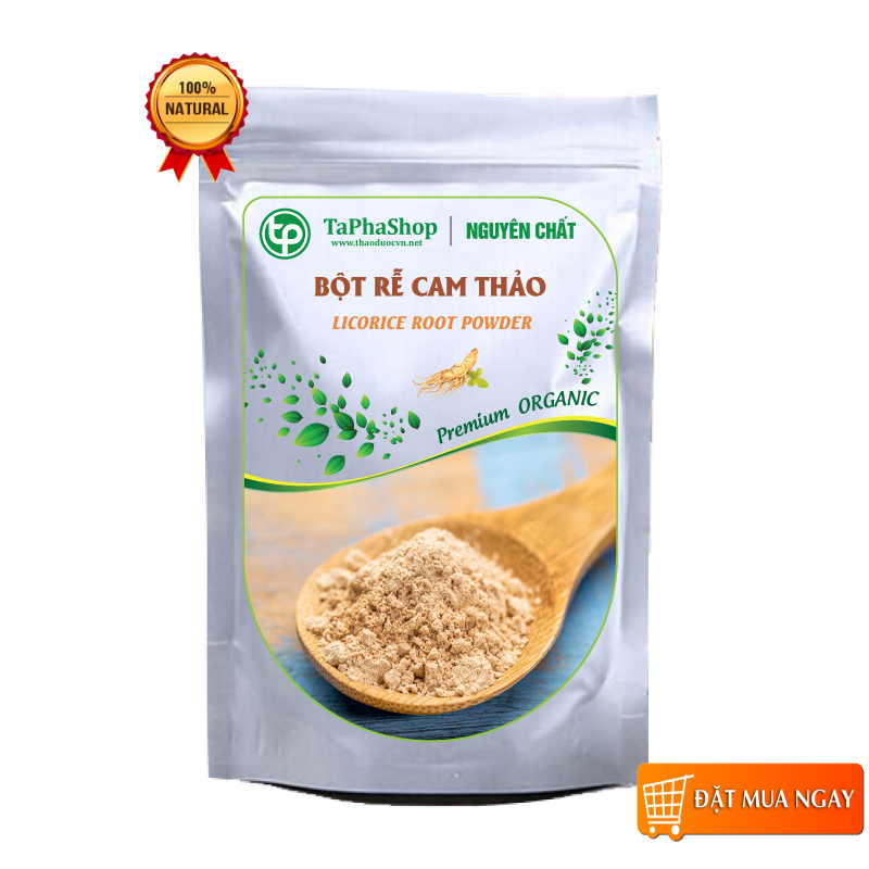 [HOT] Bột cam thảo nguyên chất 100g - Thảo Dược Tấn Phát