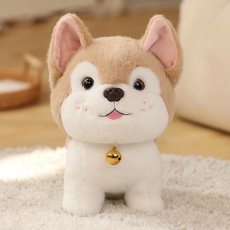 Thú nhồi bông hình chú chó Husky