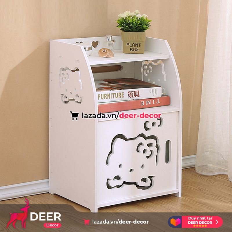 Bedside shelf Hello Kitty super cute-deer decor