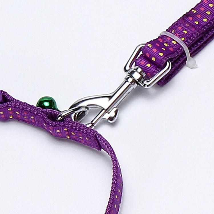 Dây dắt cho chó mèo kèm vòng cổ 2 lớp - CutePets