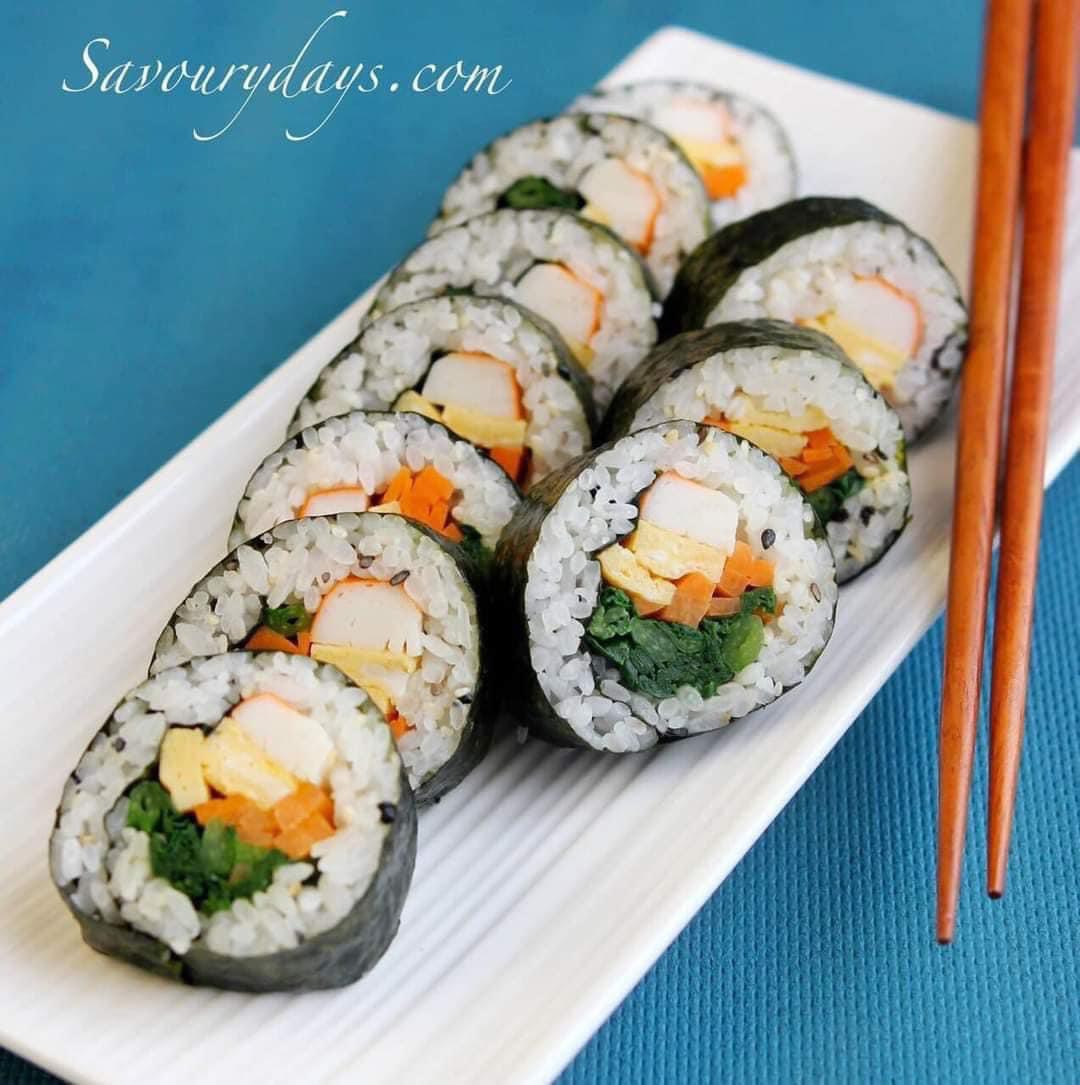 Combo 10 Lá (24g) Kim Cuốn Kimbab + Mành Cuốn