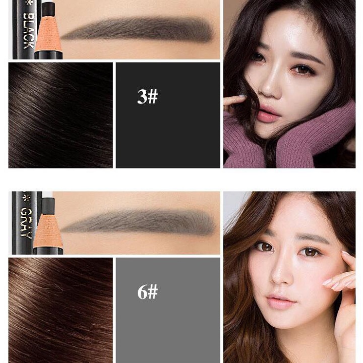 Combo 3 Bút chì xé kẻ mày
