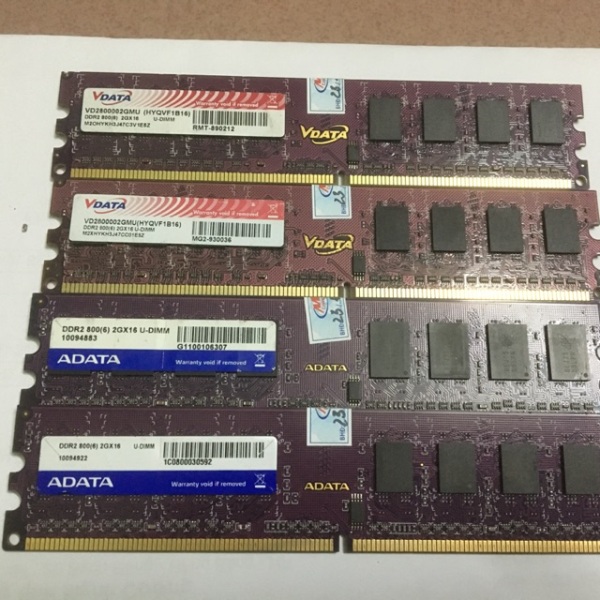 Ram2 2g buss 800/667 DDR2 cho máy bàn
