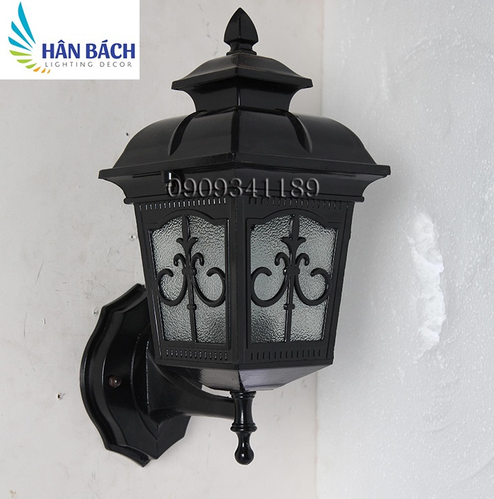 [HCM]Đèn gắn cột ngoài trời - đèn gắn tường để ngoài trời - đèn sân vườn HABALI