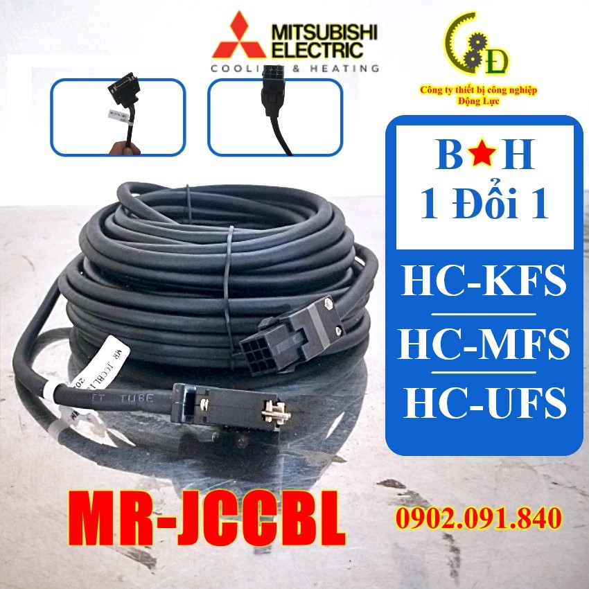 Encoder cable MR-JCCBL-L 5M/10/15M